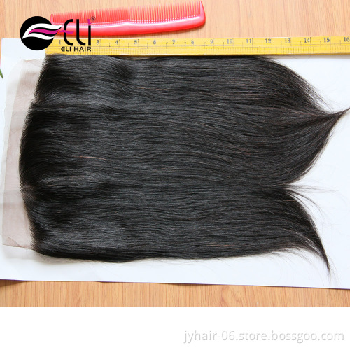 Brazilian Human Hair Straight 360 lace frontal